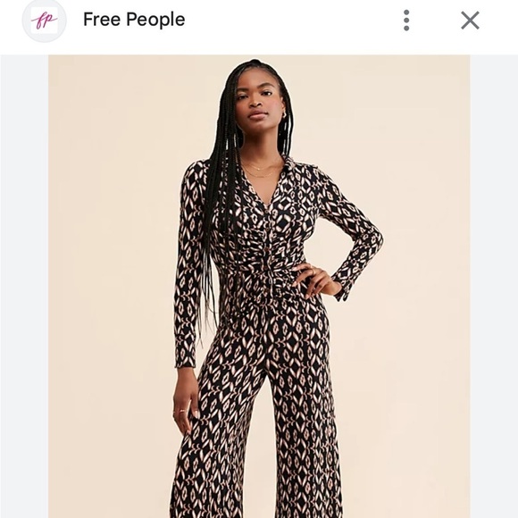 Free People Shayla Wide Leg Jumpsuit - Picture 2 of 10